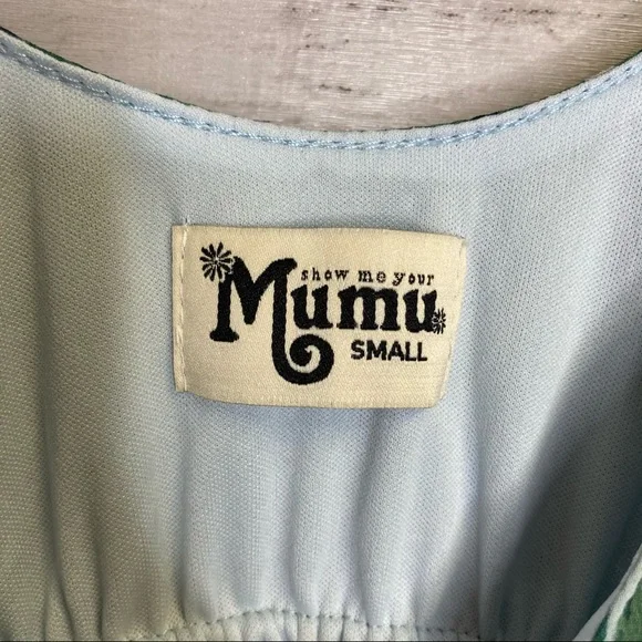 SMYM Floral Hanalei Dream Off Shoulder Maxi Dress - Picture 7 of 9